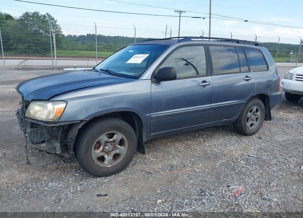 2004 TOYOTA HIGHLANDER VIN: JTEGD21A440099669