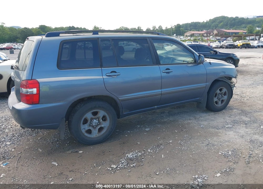 2004 TOYOTA HIGHLANDER VIN: JTEGD21A440099669