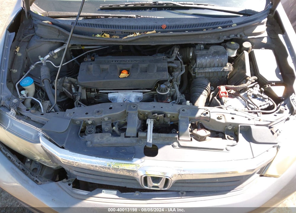 2012 HONDA CIVIC LX VIN: 2HGFB2F58CH573426