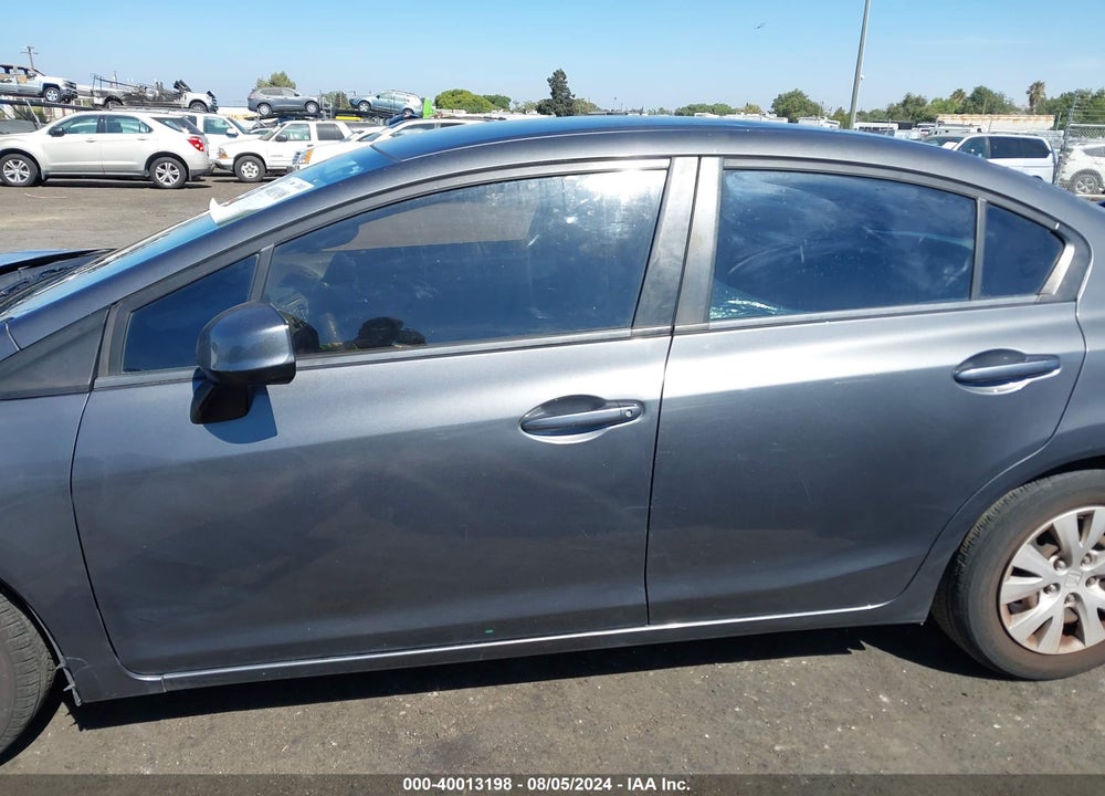 2012 HONDA CIVIC LX VIN: 2HGFB2F58CH573426