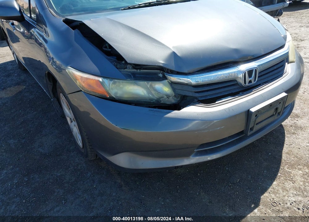 2012 HONDA CIVIC LX VIN: 2HGFB2F58CH573426
