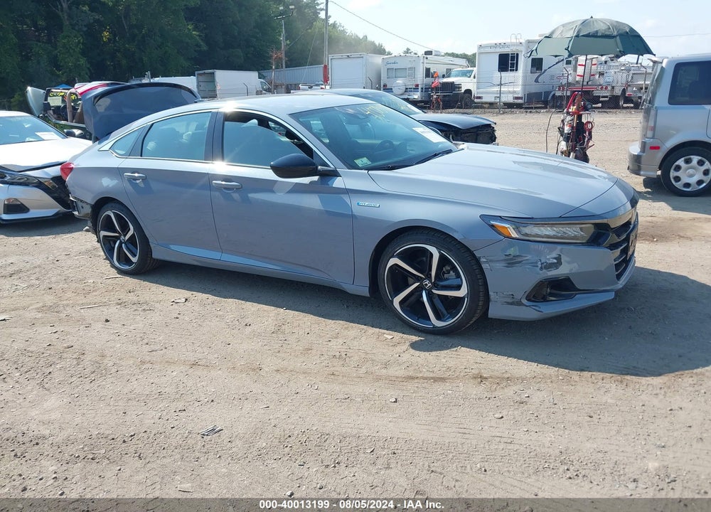 2022 HONDA ACCORD HYBRID SPORT VIN: 1HGCV3F21NA018647