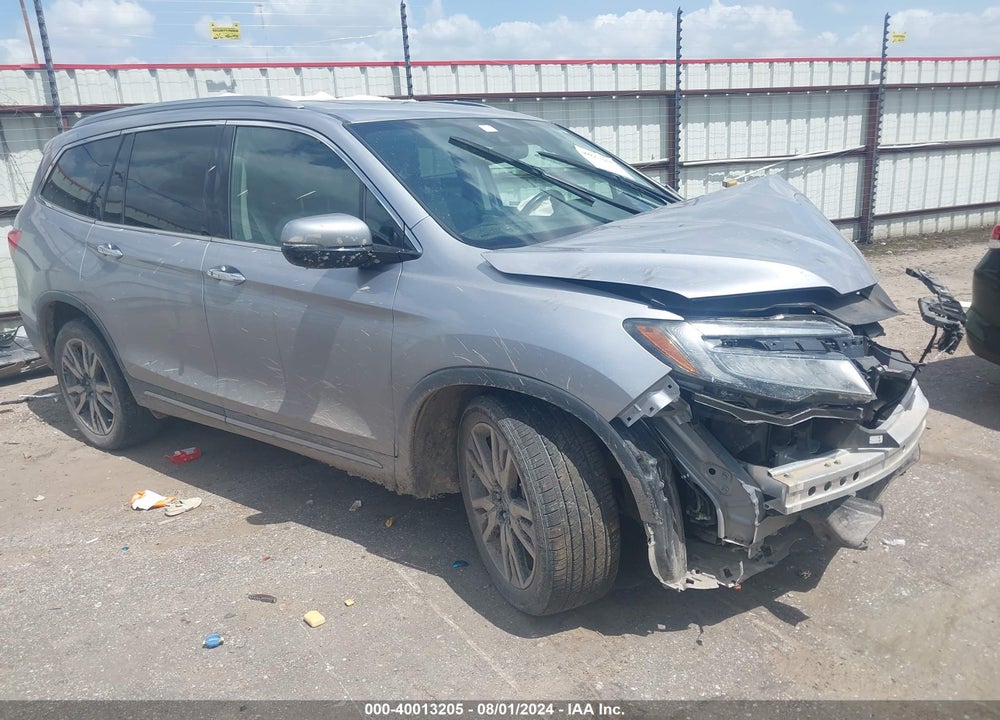 2019 HONDA PILOT ELITE VIN: 5FNYF6H00KB089551