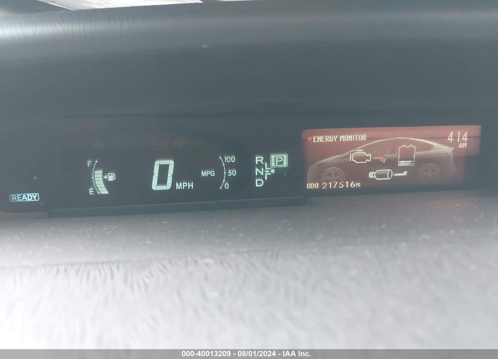 2013 TOYOTA PRIUS TWO VIN: JTDKN3DU3D5598456