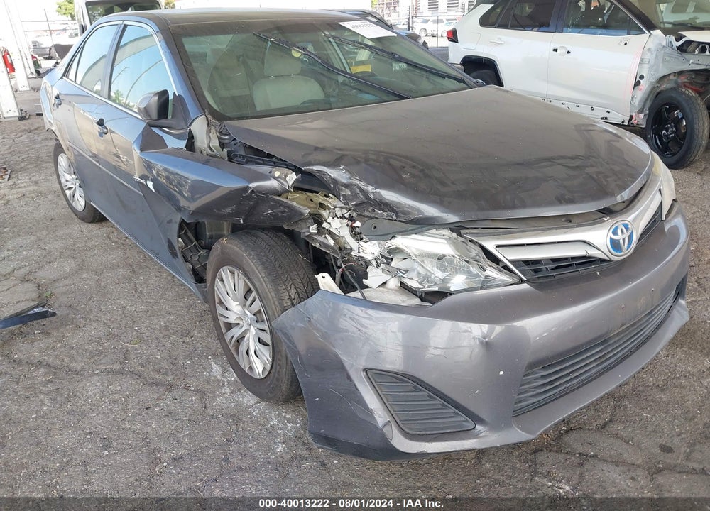 2012 TOYOTA CAMRY HYBRID LE VIN: 4T1BD1FK4CU039758