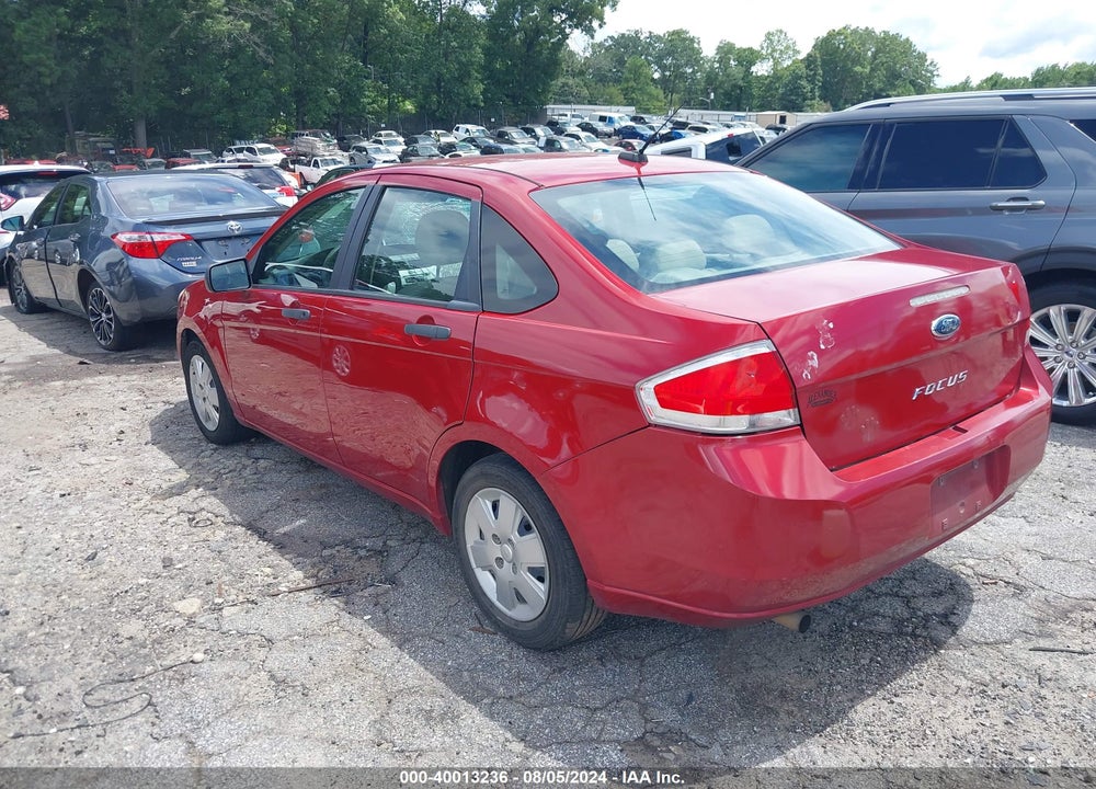 2011 FORD FOCUS S VIN: 1FAHP3ENXBW124366