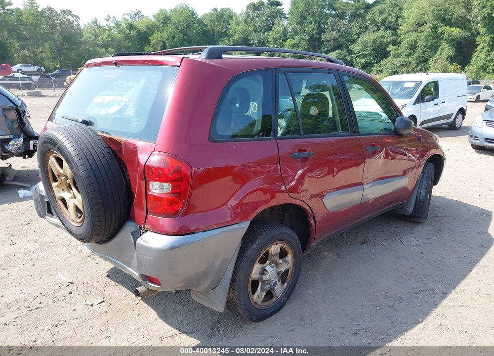 2004 TOYOTA RAV4 VIN: JTEGD20V340010257
