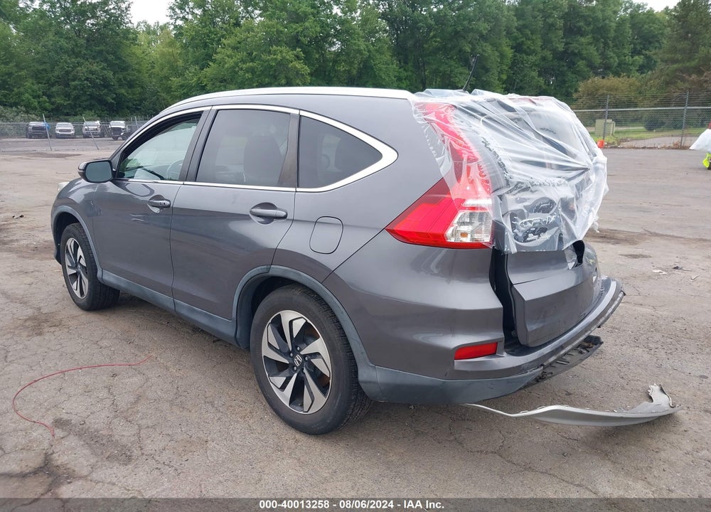 2016 HONDA CR-V TOURING VIN: 5J6RM4H90GL033654