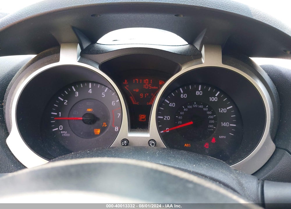 2012 NISSAN JUKE SL VIN: JN8AF5MV1CT105921