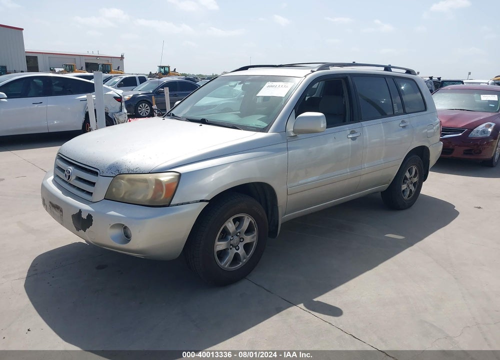 2006 TOYOTA HIGHLANDER V6 VIN: JTEEP21A460136558