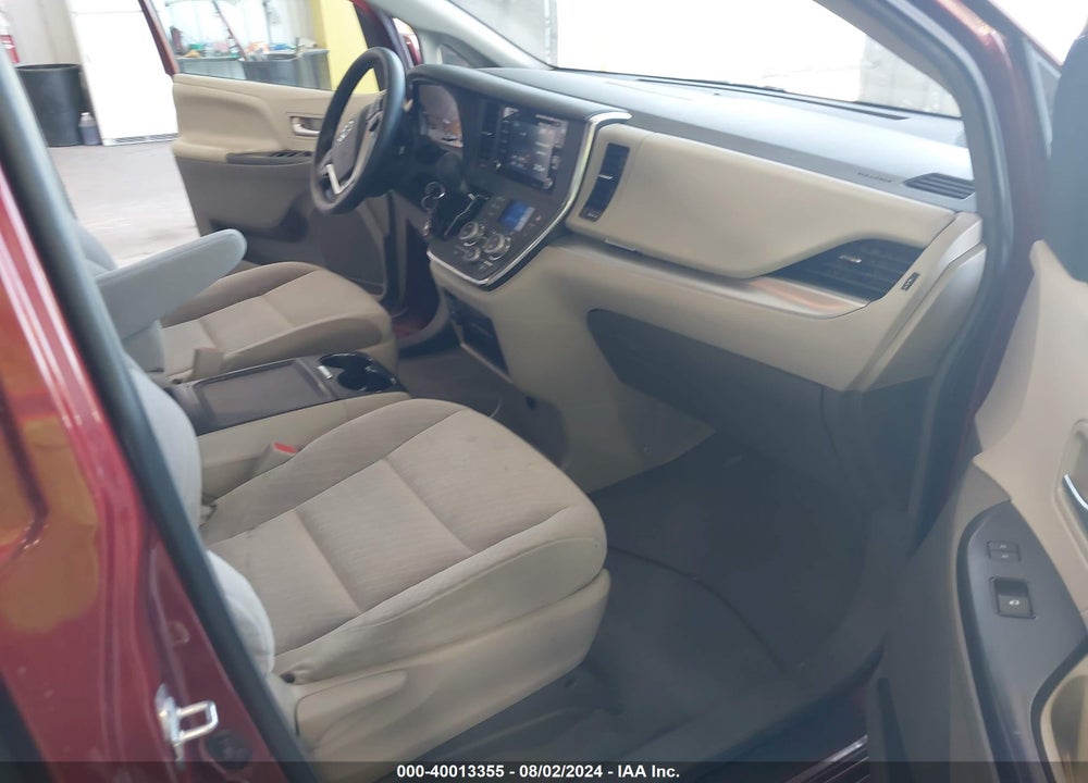2019 TOYOTA SIENNA LE 8 PASSENGER VIN: 5TDKZ3DC4KS015850