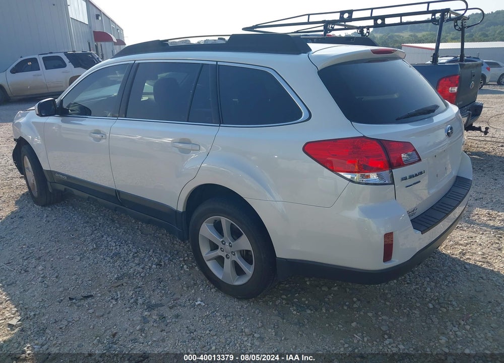 2013 SUBARU OUTBACK 2.5I PREMIUM VIN: 4S4BRCCC0D3208563