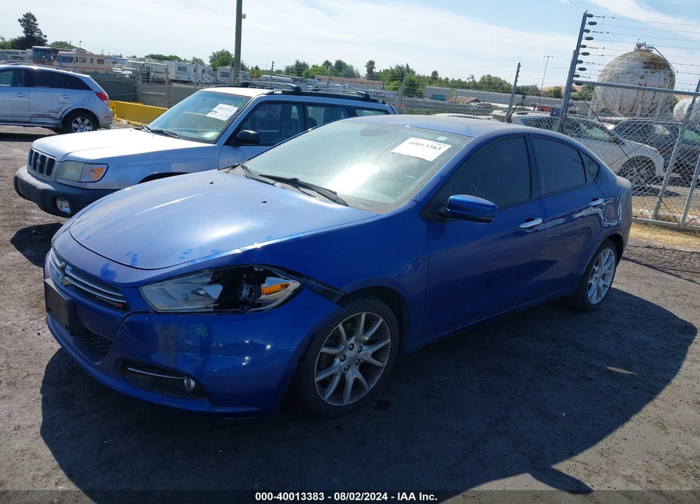 2013 DODGE DART LIMITED VIN: 1C3CDFCH1DD106790