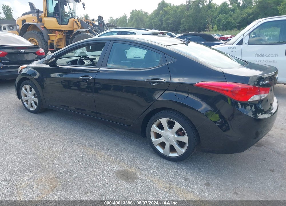2012 HYUNDAI ELANTRA LIMITED (ULSAN PLANT) VIN: KMHDH4AE2CU171417