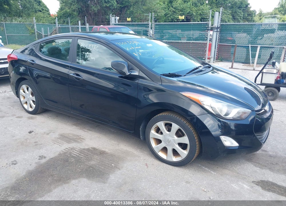 2012 HYUNDAI ELANTRA LIMITED (ULSAN PLANT) VIN: KMHDH4AE2CU171417
