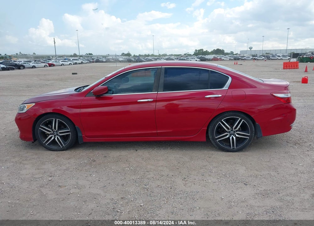 2016 HONDA ACCORD SPORT VIN: 1HGCR2F50GA102843
