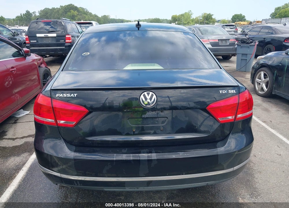 2013 VOLKSWAGEN PASSAT 2.0L TDI SEL PREMIUM VIN: 1VWCN7A35DC136884