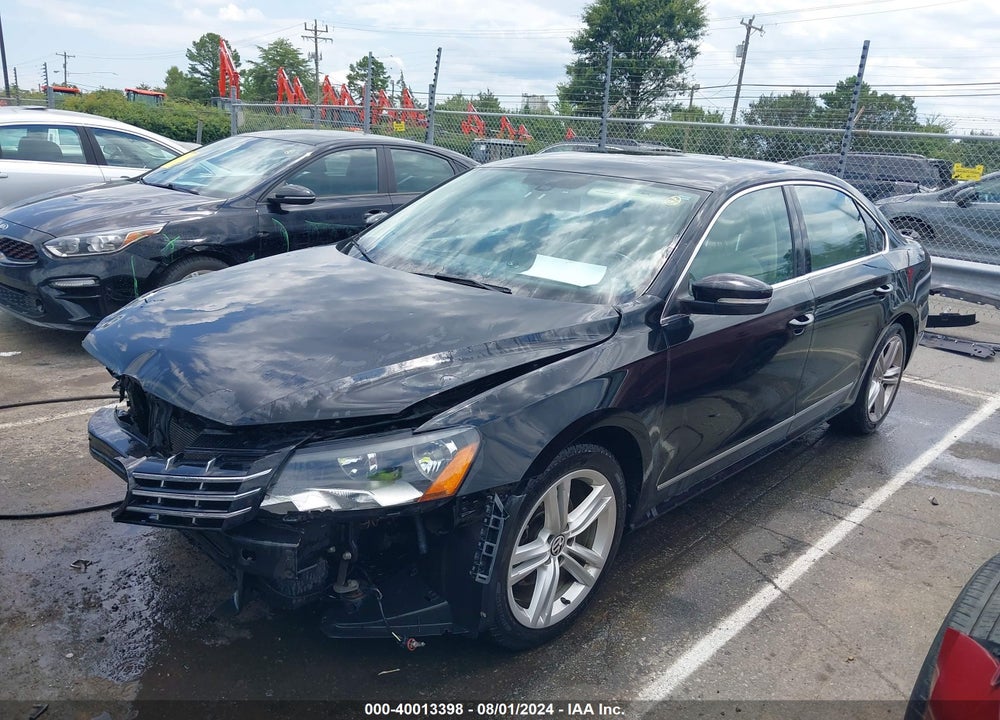 2013 VOLKSWAGEN PASSAT 2.0L TDI SEL PREMIUM VIN: 1VWCN7A35DC136884