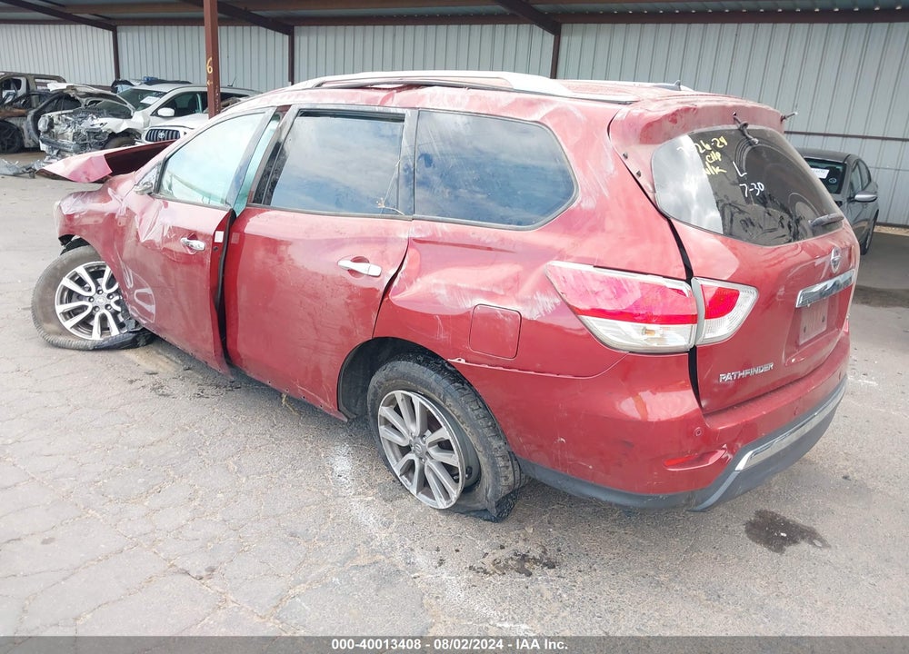 2015 NISSAN PATHFINDER PLATINUM/S/SL/SV VIN: 5N1AR2MN7FC631519