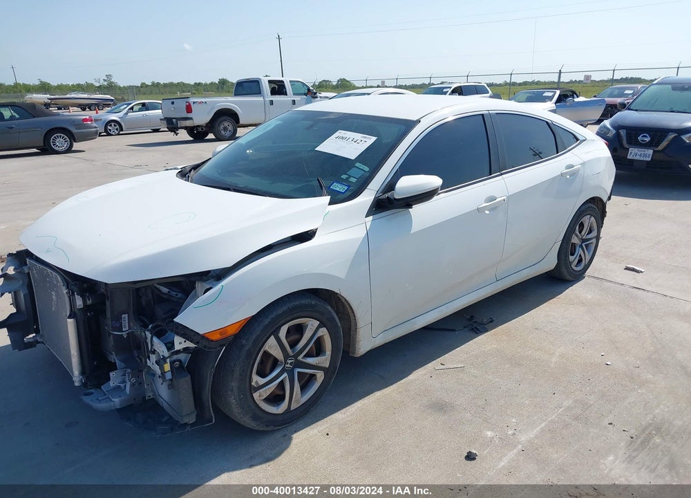 2017 HONDA CIVIC LX VIN: 19XFC2F53HE029026