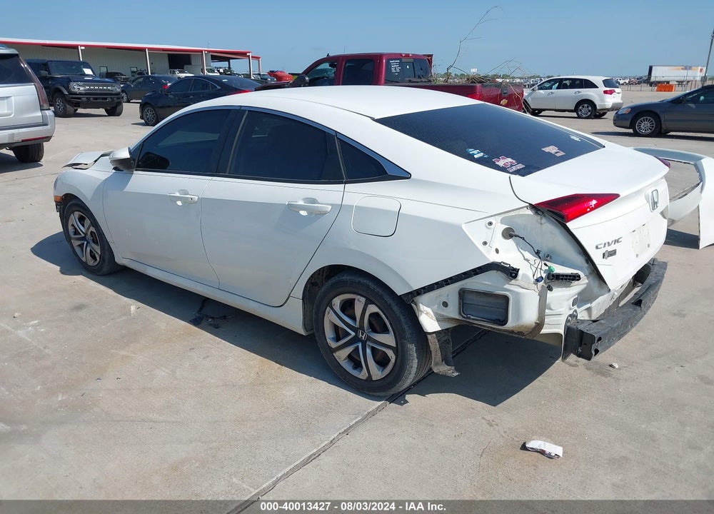 2017 HONDA CIVIC LX VIN: 19XFC2F53HE029026