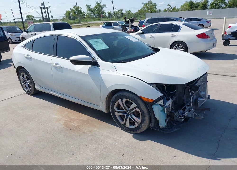 2017 HONDA CIVIC LX VIN: 19XFC2F53HE029026