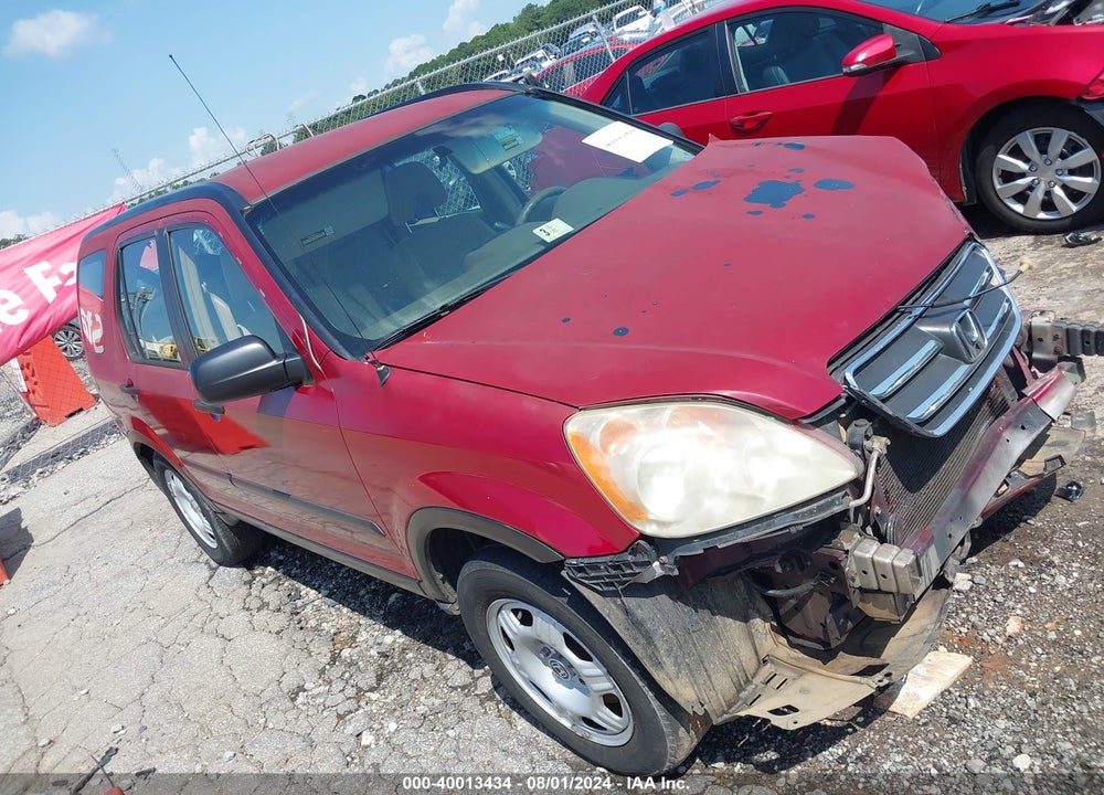 2006 HONDA CR-V LX VIN: JHLRD78546C022016