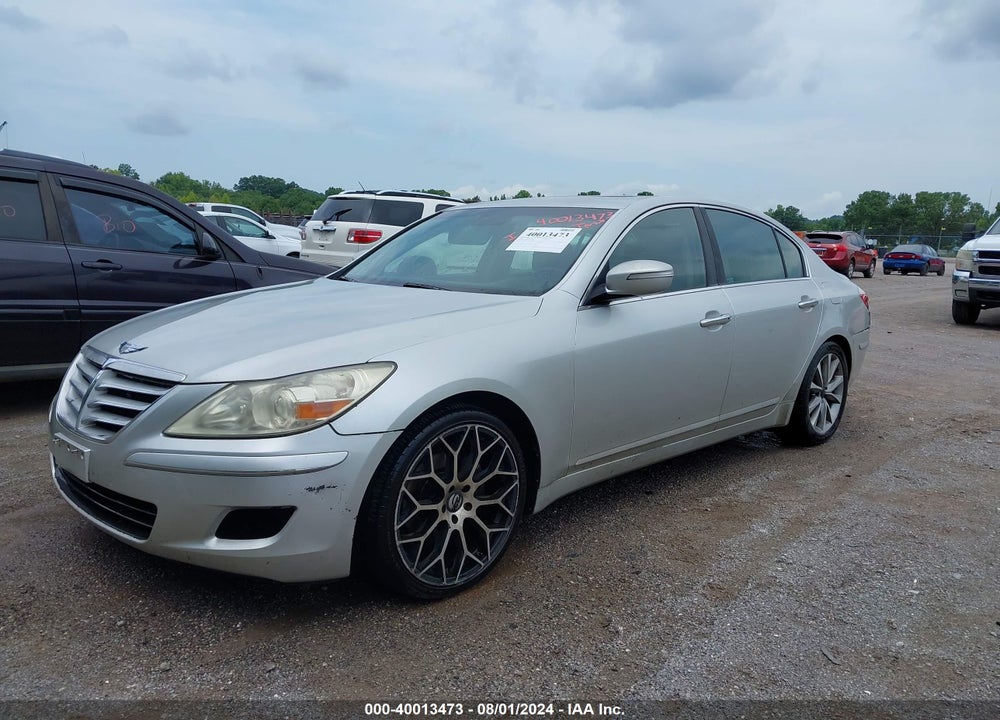 2009 HYUNDAI GENESIS 3.8 VIN: KMHGC46E79U043347