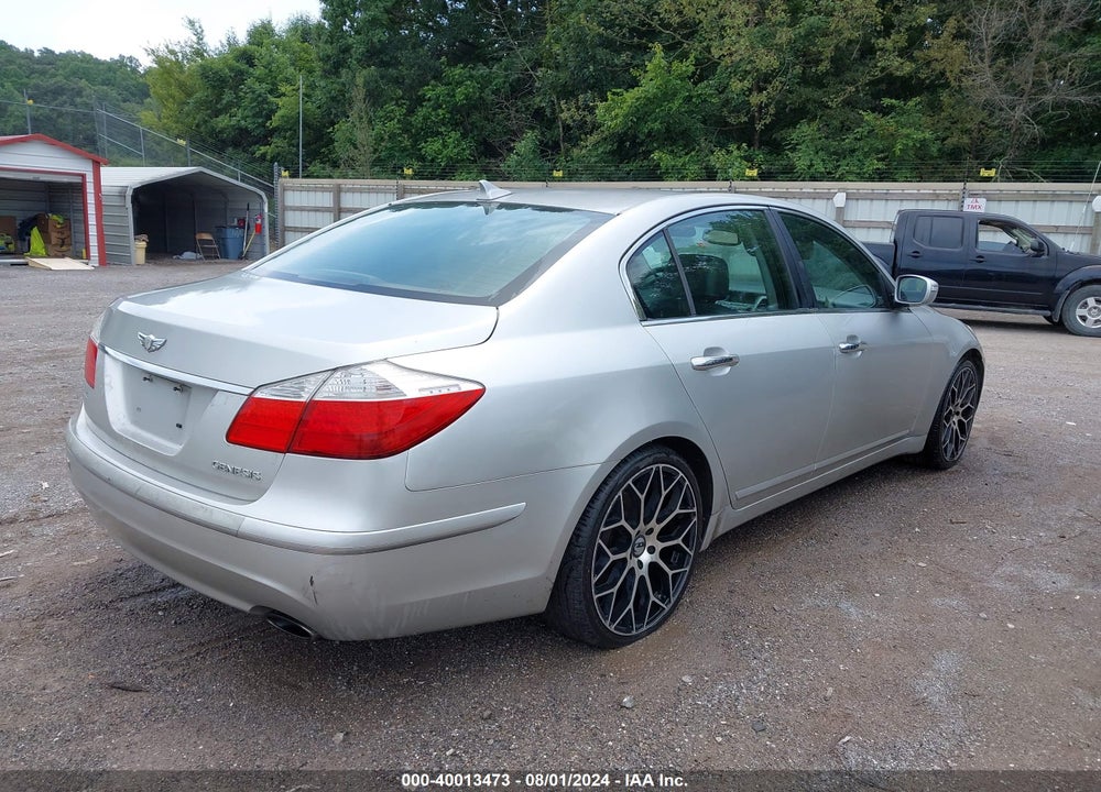 2009 HYUNDAI GENESIS 3.8 VIN: KMHGC46E79U043347