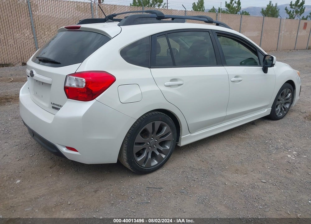 2014 SUBARU IMPREZA 2.0I SPORT LIMITED VIN: JF1GPAS69E8268657