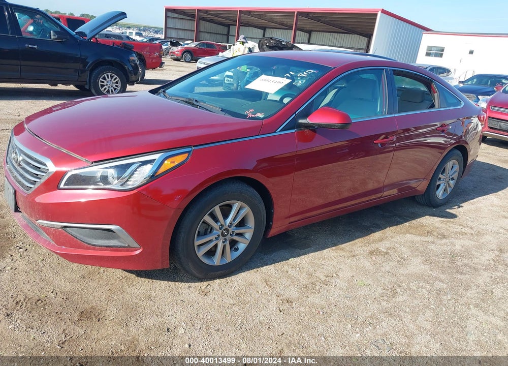 2016 HYUNDAI SONATA SE VIN: 5NPE24AF3GH352626