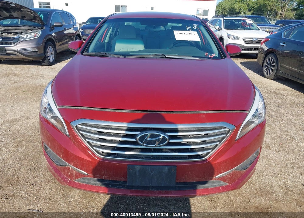 2016 HYUNDAI SONATA SE VIN: 5NPE24AF3GH352626