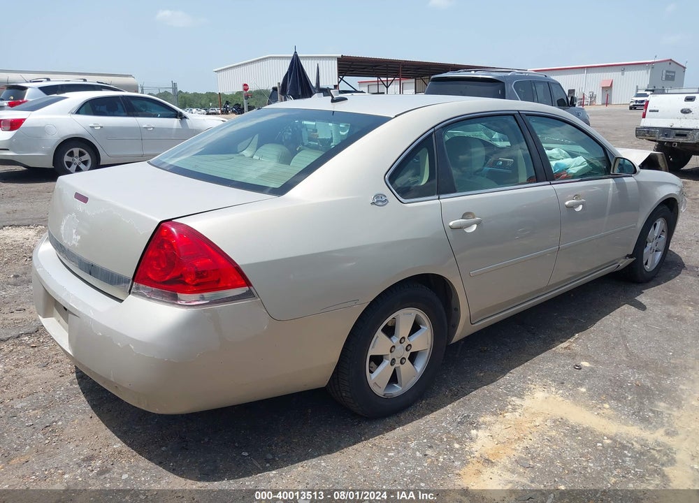 2008 CHEVROLET IMPALA LT VIN: 2G1WT58K489229960