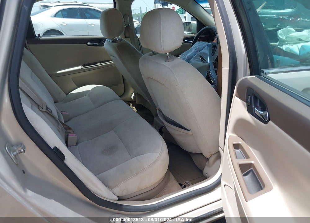 2008 CHEVROLET IMPALA LT VIN: 2G1WT58K489229960