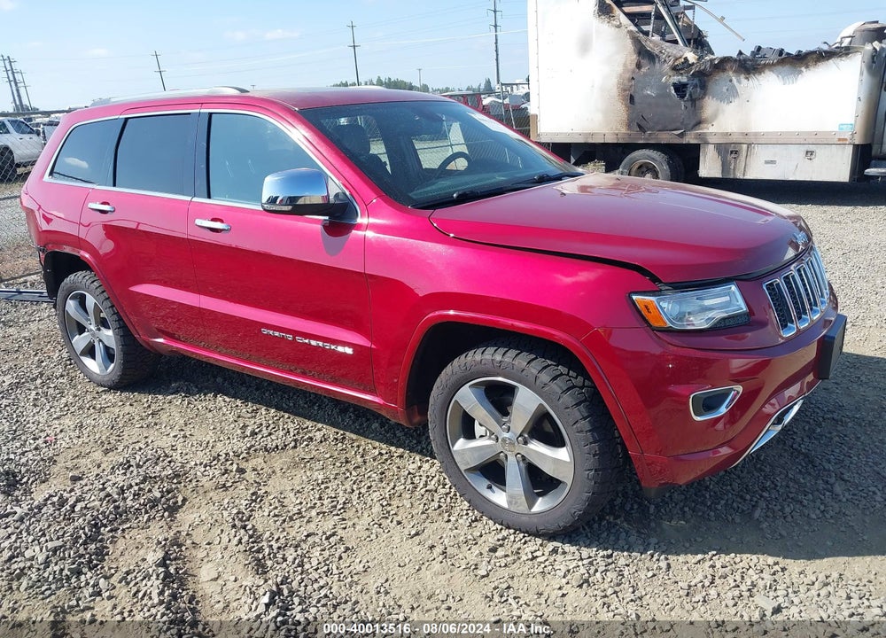 2014 JEEP GRAND CHEROKEE OVERLAND VIN: 1C4RJFCGXEC528652