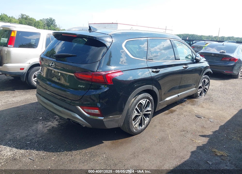 2020 HYUNDAI SANTA FE LIMITED 2.0T VIN: 5NMS53AA1LH218410