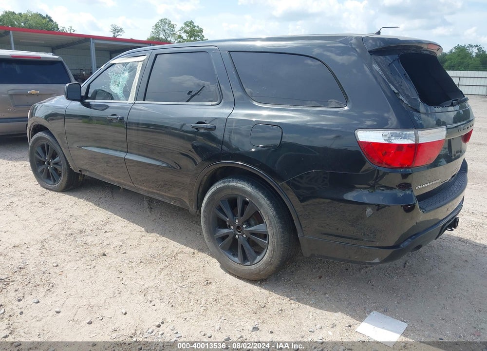 2013 DODGE DURANGO VIN: 1C4RDHAG4DC660875