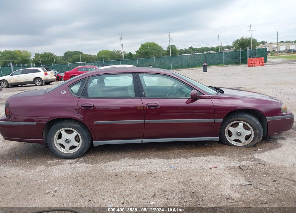2004 CHEVROLET IMPALA VIN: 2G1WF52E549225081
