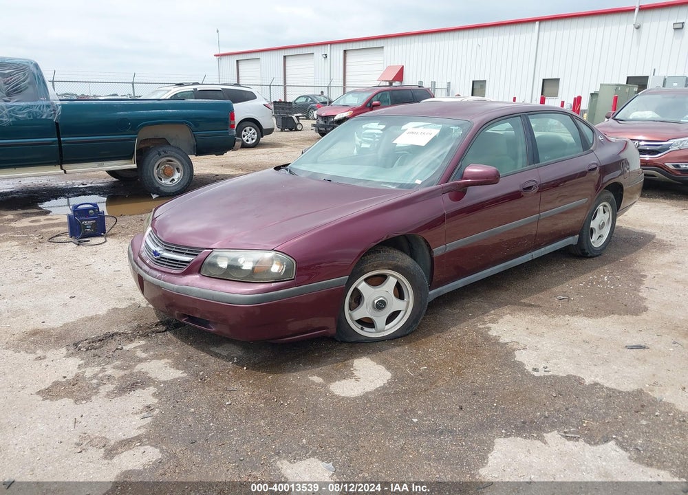 2004 CHEVROLET IMPALA VIN: 2G1WF52E549225081