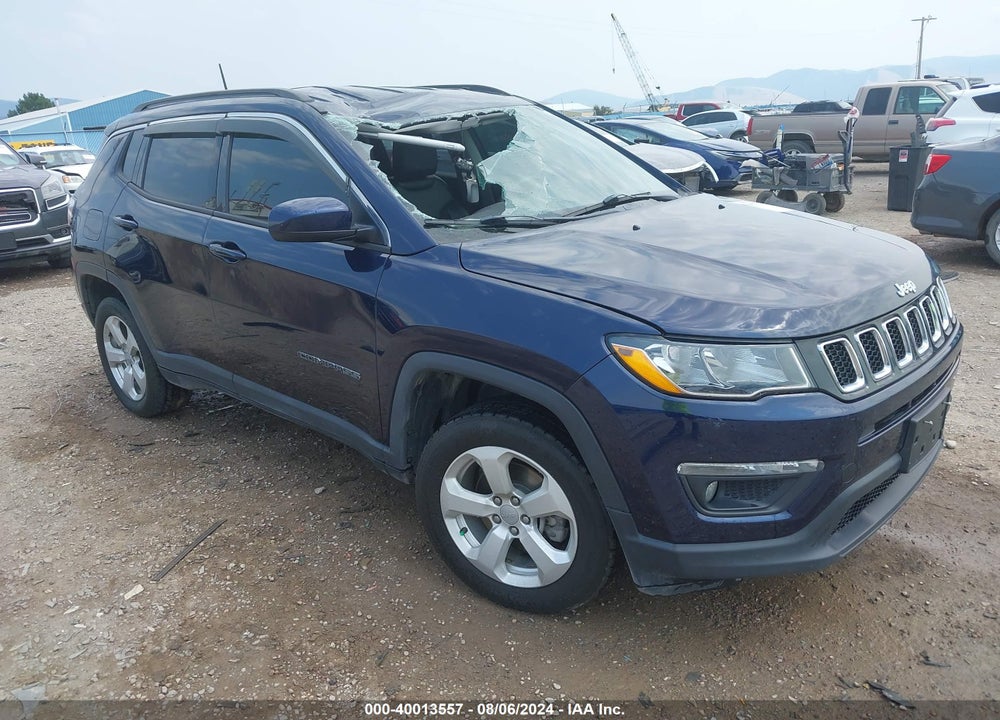 2018 JEEP COMPASS LATITUDE 4X4 VIN: 3C4NJDBB9JT398483