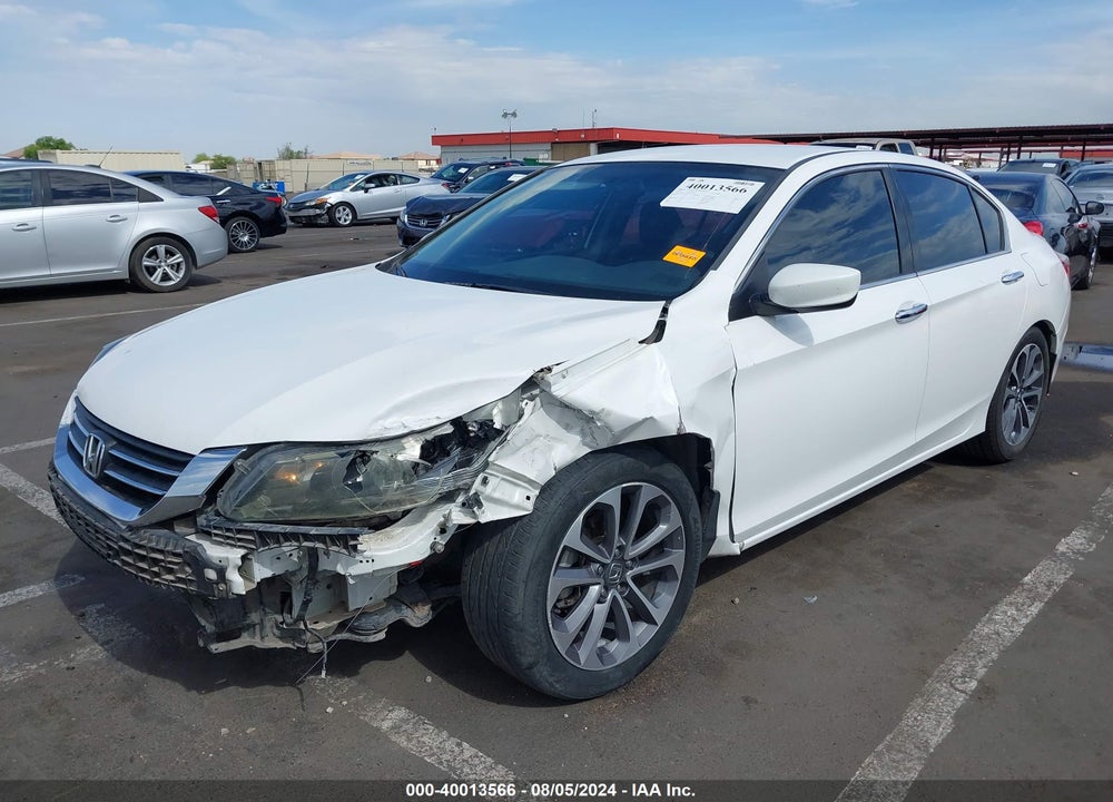 2015 HONDA ACCORD SPORT VIN: 1HGCR2F56FA207045