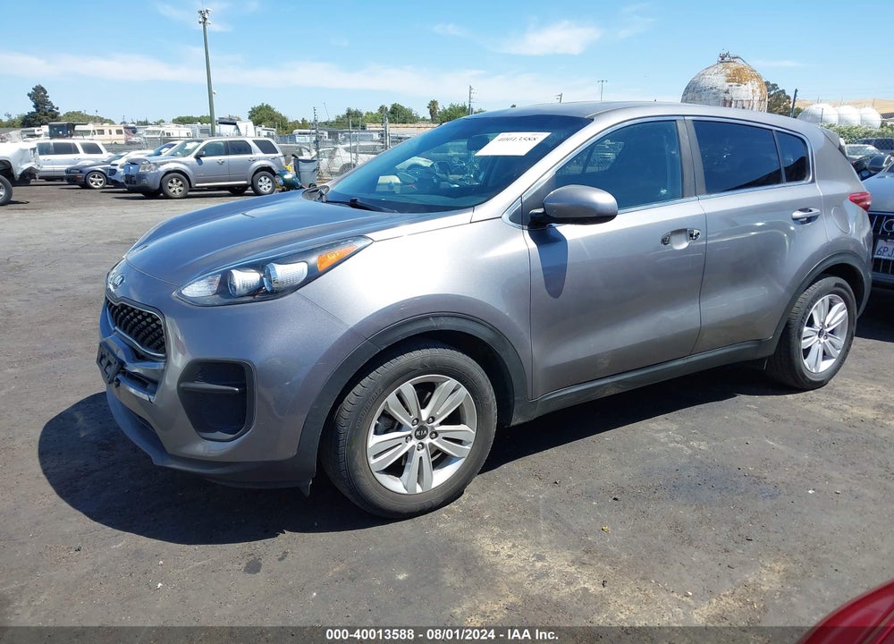 2017 KIA SPORTAGE LX VIN: KNDPM3AC6H7282791