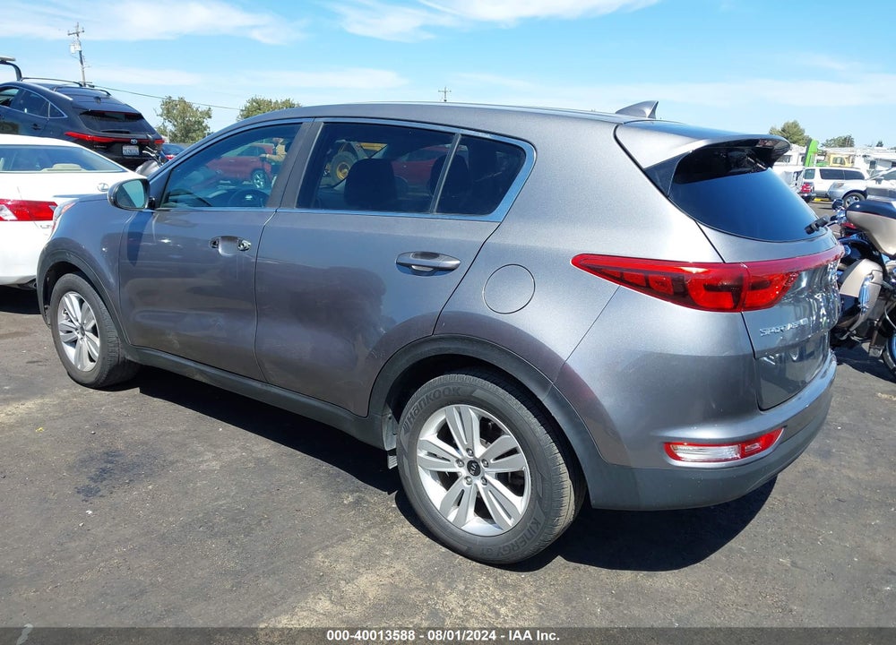 2017 KIA SPORTAGE LX VIN: KNDPM3AC6H7282791
