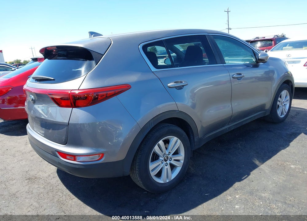 2017 KIA SPORTAGE LX VIN: KNDPM3AC6H7282791
