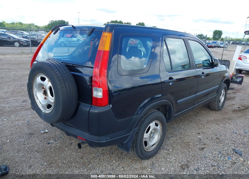 2002 HONDA CR-V LX VIN: JHLRD78452C037397