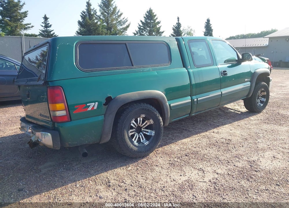 1999 CHEVROLET SILVERADO 1500 LS VIN: 2GCEK19T0X1226928
