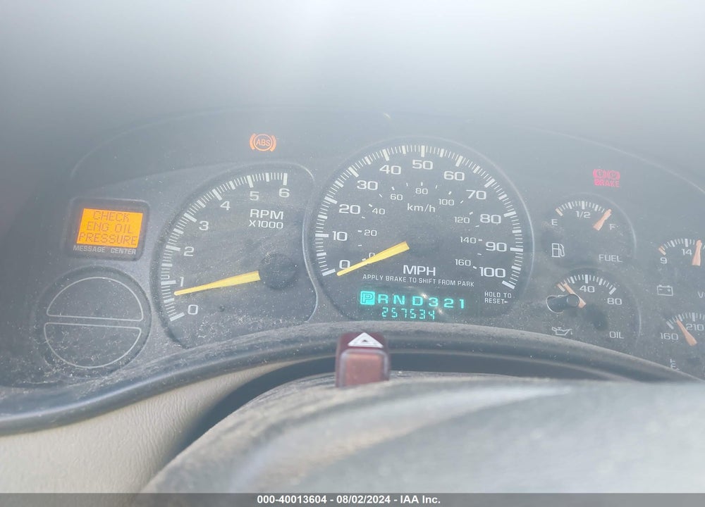 1999 CHEVROLET SILVERADO 1500 LS VIN: 2GCEK19T0X1226928