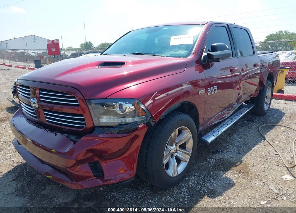 2017 RAM 1500 SPORT 4X4 5'7 BOX VIN: 1C6RR7MT3HS597047
