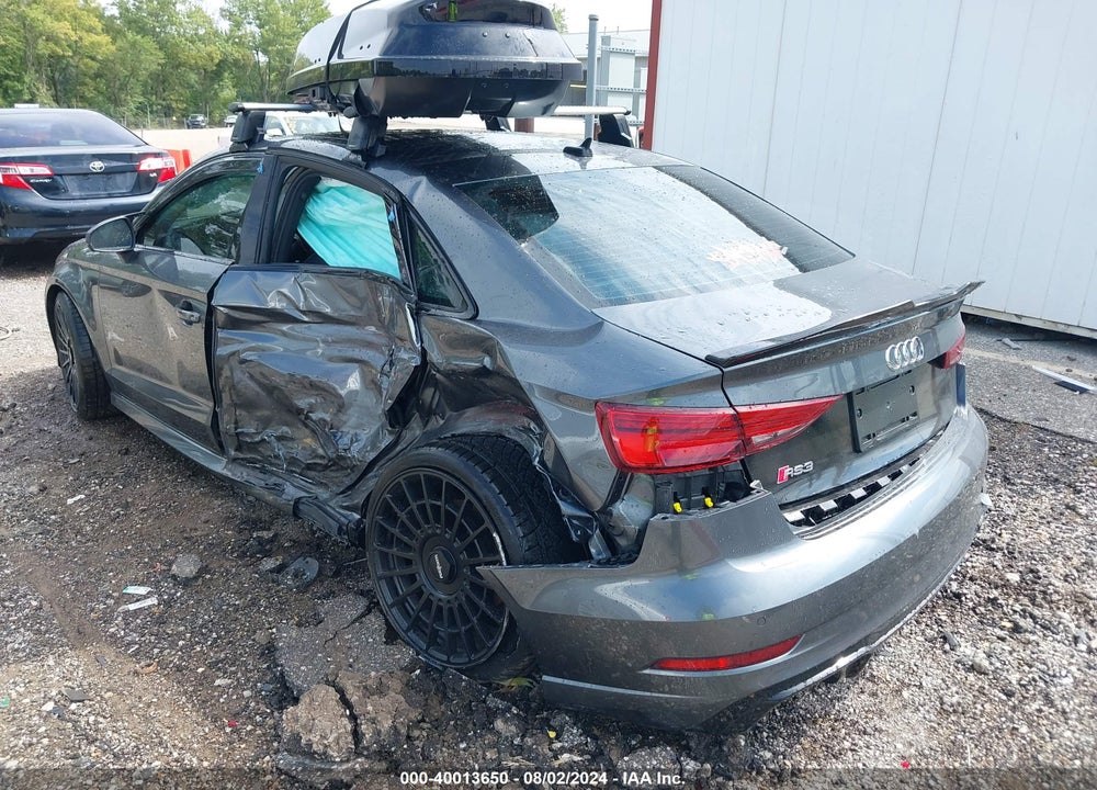2019 AUDI RS 3 2.5T VIN: WUABWGFF8KA905095