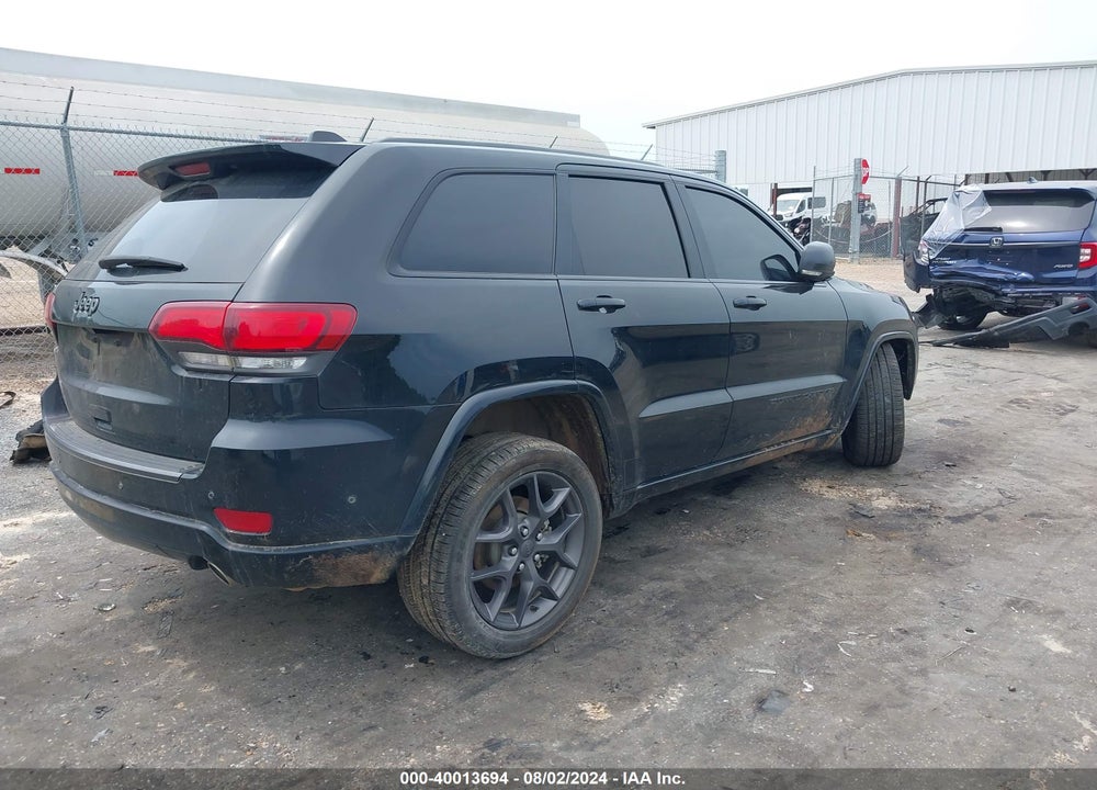 2021 JEEP GRAND CHEROKEE 80TH ANNIVERSARY 4X2 VIN: 1C4RJEBG2MC737944